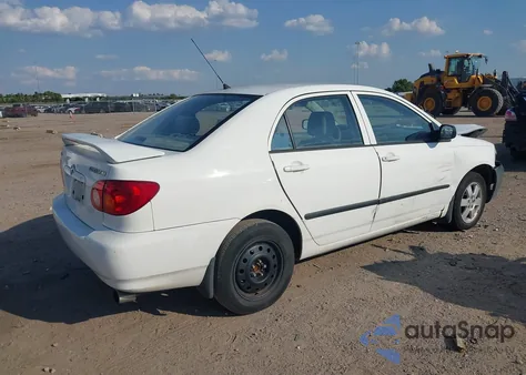 2003 Toyota Corolla Ce z USA, uszkodzony, nr VIN JTDBR32E630022176